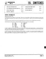 Предварительный просмотр 273 страницы Honda 1979 CBX Shop Manual