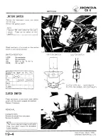 Предварительный просмотр 276 страницы Honda 1979 CBX Shop Manual