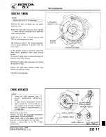 Предварительный просмотр 296 страницы Honda 1979 CBX Shop Manual