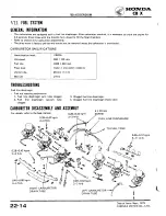 Предварительный просмотр 299 страницы Honda 1979 CBX Shop Manual