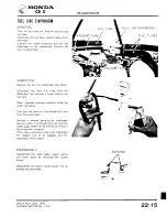 Предварительный просмотр 300 страницы Honda 1979 CBX Shop Manual