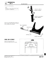 Предварительный просмотр 316 страницы Honda 1979 CBX Shop Manual