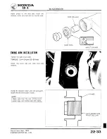 Предварительный просмотр 318 страницы Honda 1979 CBX Shop Manual