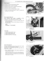 Предварительный просмотр 19 страницы Honda 1979 Elsinore CR250R Owner'S Manual