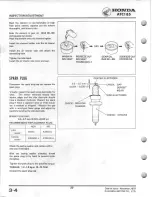 Предварительный просмотр 22 страницы Honda 1980 ATC 185 Shop Manual