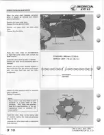 Предварительный просмотр 28 страницы Honda 1980 ATC 185 Shop Manual