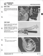 Предварительный просмотр 29 страницы Honda 1980 ATC 185 Shop Manual