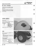 Предварительный просмотр 32 страницы Honda 1980 ATC 185 Shop Manual