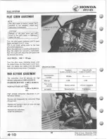 Предварительный просмотр 44 страницы Honda 1980 ATC 185 Shop Manual