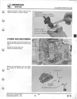 Предварительный просмотр 57 страницы Honda 1980 ATC 185 Shop Manual