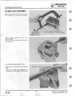 Предварительный просмотр 60 страницы Honda 1980 ATC 185 Shop Manual