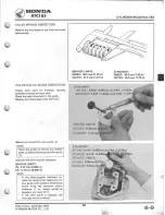 Предварительный просмотр 61 страницы Honda 1980 ATC 185 Shop Manual