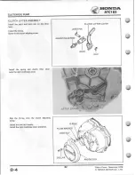 Предварительный просмотр 84 страницы Honda 1980 ATC 185 Shop Manual