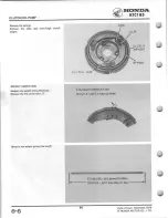 Предварительный просмотр 86 страницы Honda 1980 ATC 185 Shop Manual