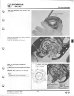 Предварительный просмотр 89 страницы Honda 1980 ATC 185 Shop Manual