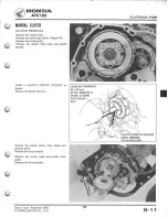 Предварительный просмотр 91 страницы Honda 1980 ATC 185 Shop Manual