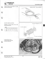 Предварительный просмотр 93 страницы Honda 1980 ATC 185 Shop Manual