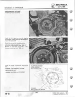 Предварительный просмотр 110 страницы Honda 1980 ATC 185 Shop Manual