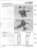 Предварительный просмотр 116 страницы Honda 1980 ATC 185 Shop Manual