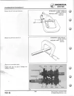 Предварительный просмотр 118 страницы Honda 1980 ATC 185 Shop Manual