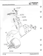 Предварительный просмотр 122 страницы Honda 1980 ATC 185 Shop Manual