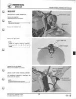 Предварительный просмотр 125 страницы Honda 1980 ATC 185 Shop Manual