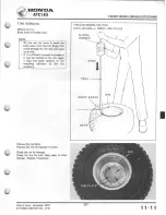 Предварительный просмотр 133 страницы Honda 1980 ATC 185 Shop Manual