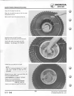 Предварительный просмотр 136 страницы Honda 1980 ATC 185 Shop Manual