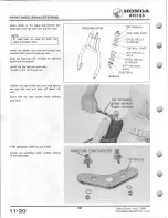 Предварительный просмотр 142 страницы Honda 1980 ATC 185 Shop Manual