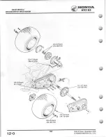 Предварительный просмотр 144 страницы Honda 1980 ATC 185 Shop Manual