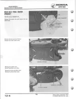 Предварительный просмотр 148 страницы Honda 1980 ATC 185 Shop Manual