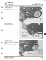 Предварительный просмотр 149 страницы Honda 1980 ATC 185 Shop Manual