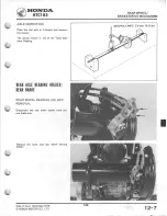 Предварительный просмотр 151 страницы Honda 1980 ATC 185 Shop Manual