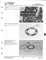 Предварительный просмотр 155 страницы Honda 1980 ATC 185 Shop Manual