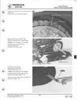 Предварительный просмотр 157 страницы Honda 1980 ATC 185 Shop Manual