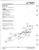 Предварительный просмотр 160 страницы Honda 1980 ATC 185 Shop Manual