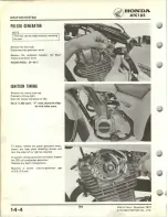 Предварительный просмотр 166 страницы Honda 1980 ATC 185 Shop Manual