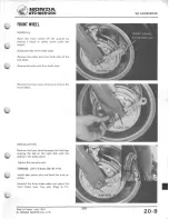 Предварительный просмотр 203 страницы Honda 1980 ATC 185 Shop Manual