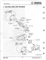 Предварительный просмотр 204 страницы Honda 1980 ATC 185 Shop Manual