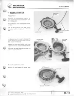 Предварительный просмотр 209 страницы Honda 1980 ATC 185 Shop Manual