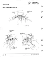 Предварительный просмотр 218 страницы Honda 1980 ATC 185 Shop Manual