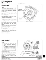 Предварительный просмотр 11 страницы Honda 1980 CB X Addendum