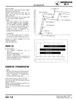 Предварительный просмотр 12 страницы Honda 1980 CB X Addendum