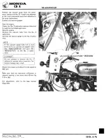 Предварительный просмотр 13 страницы Honda 1980 CB X Addendum