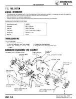 Предварительный просмотр 14 страницы Honda 1980 CB X Addendum