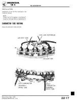 Предварительный просмотр 17 страницы Honda 1980 CB X Addendum