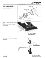 Предварительный просмотр 30 страницы Honda 1980 CB X Addendum