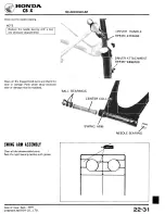 Предварительный просмотр 31 страницы Honda 1980 CB X Addendum