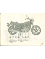 Предварительный просмотр 18 страницы Honda 1980 GL1100 GOLDWING Owner'S Manual