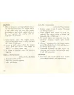 Предварительный просмотр 39 страницы Honda 1980 GL1100 GOLDWING Owner'S Manual